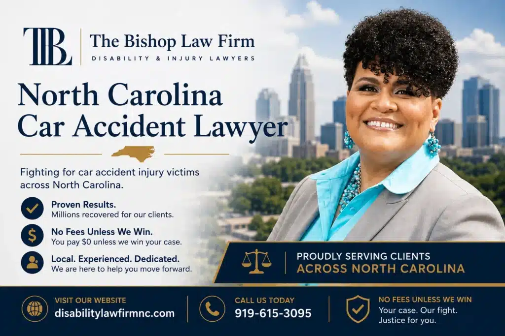 North Carolina Car Accident Lawyer at The Bishop Law Firm